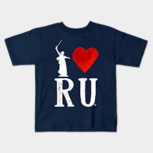 I Heart Russia white by Tai's Tees Kids T-Shirt